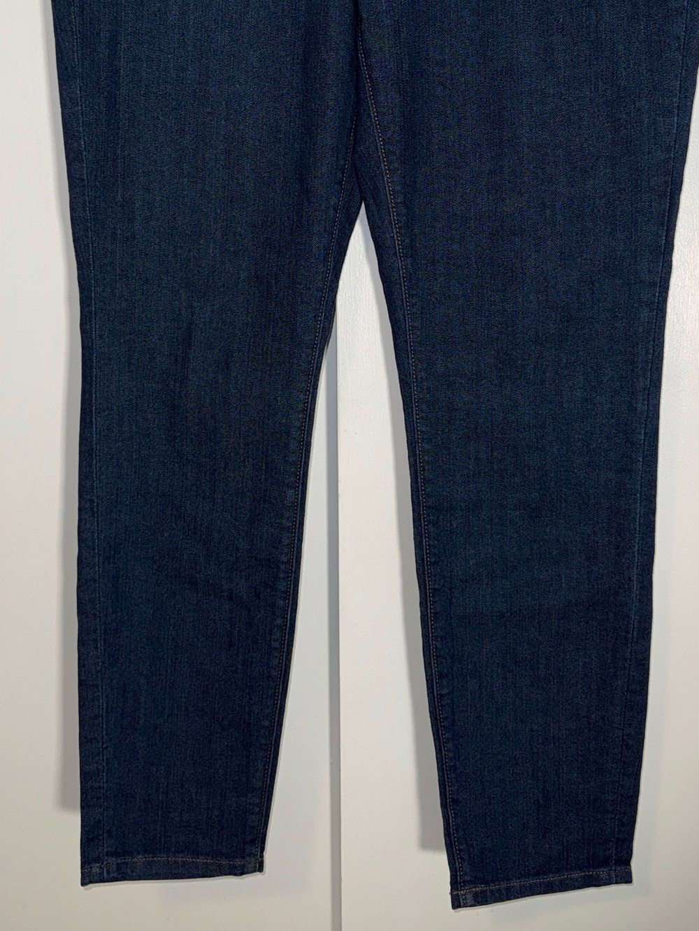 LOFT Curvy Skinny Jeans Stretch Denim Dark Wash Women’s 12 - Picture 3 of 8